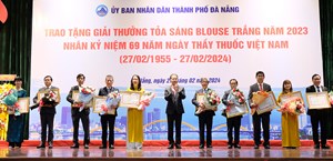 20 y, bác sĩ tiêu biểu ở Đà Nẵng nhận giải thưởng 